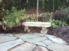 Natural stone bench Natural stone bench